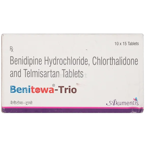 benitowa trio tablet 15's
